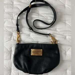 Marc by Marc Jacobs Black Leather Crossbody Bag